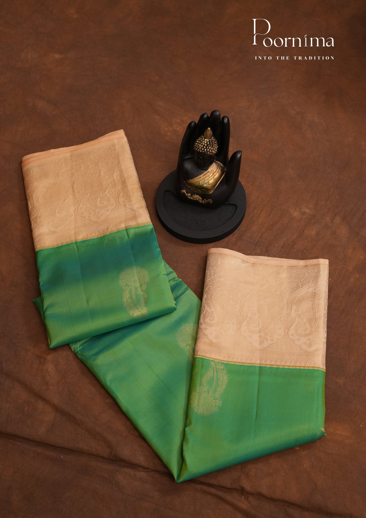 PURE VINATGE KANCHI PATTU SAREE - KADHAMBARI SILKS