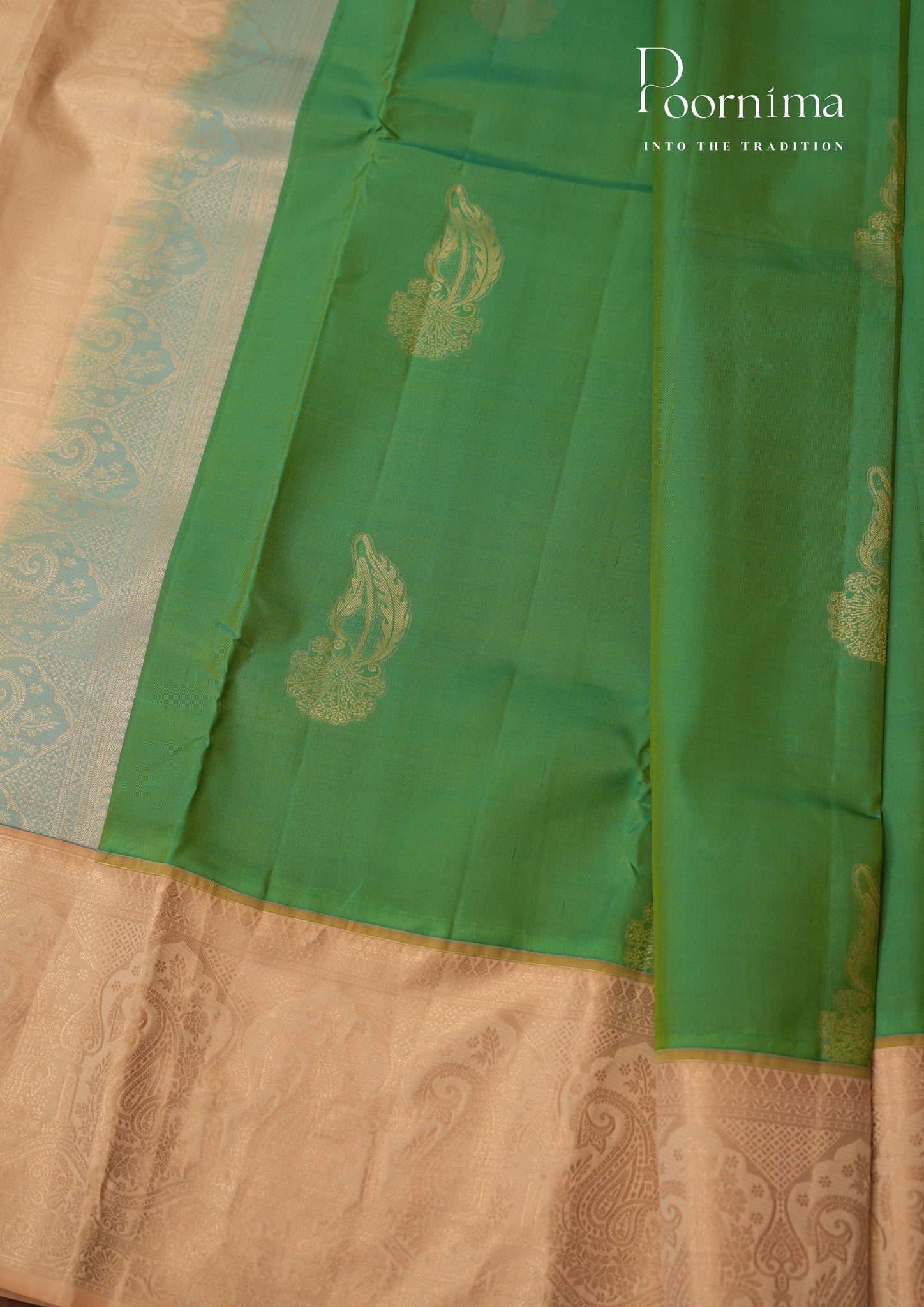 PURE VINATGE KANCHI PATTU SAREE - KADHAMBARI SILKS
