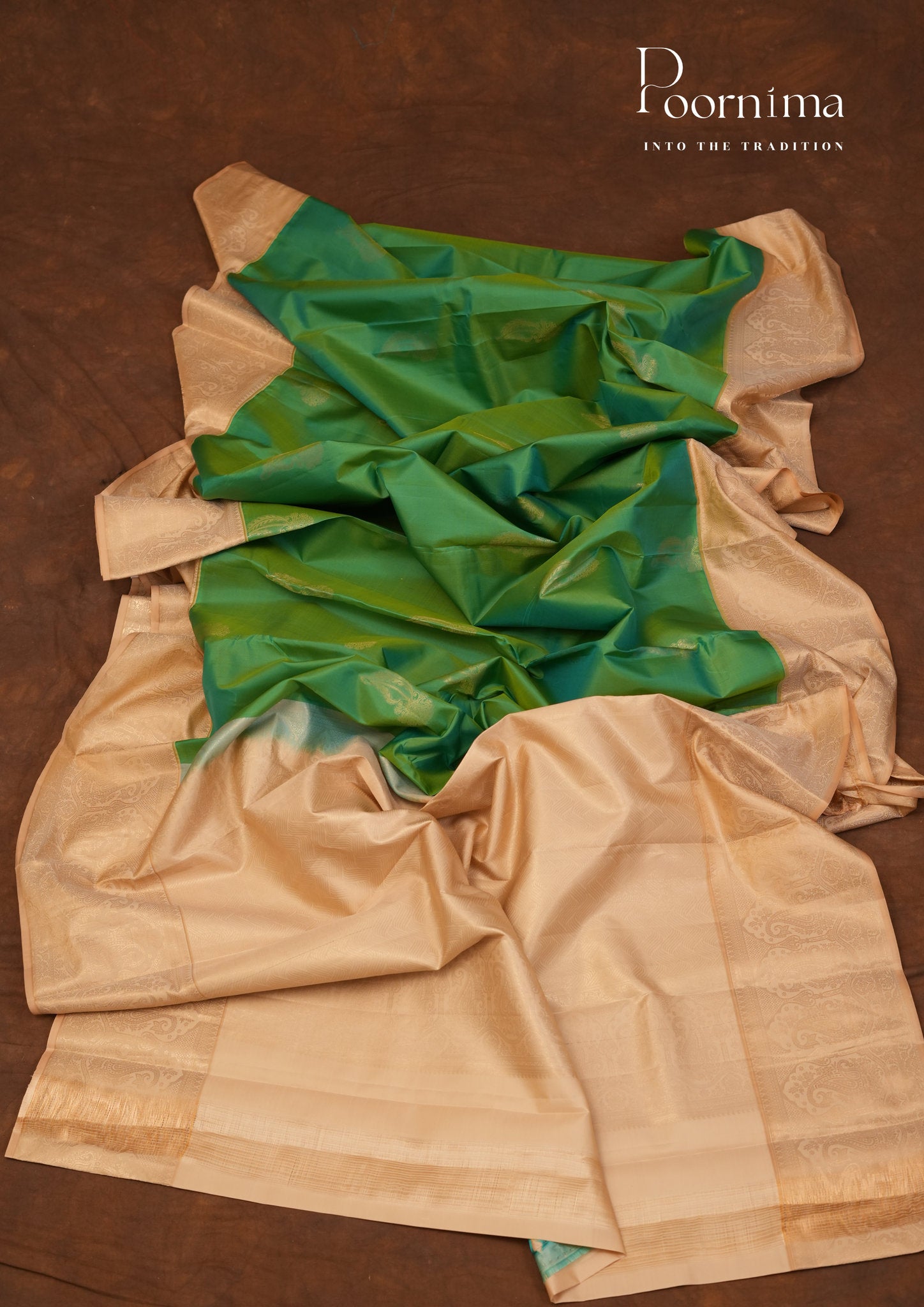 PURE VINATGE KANCHI PATTU SAREE - KADHAMBARI SILKS