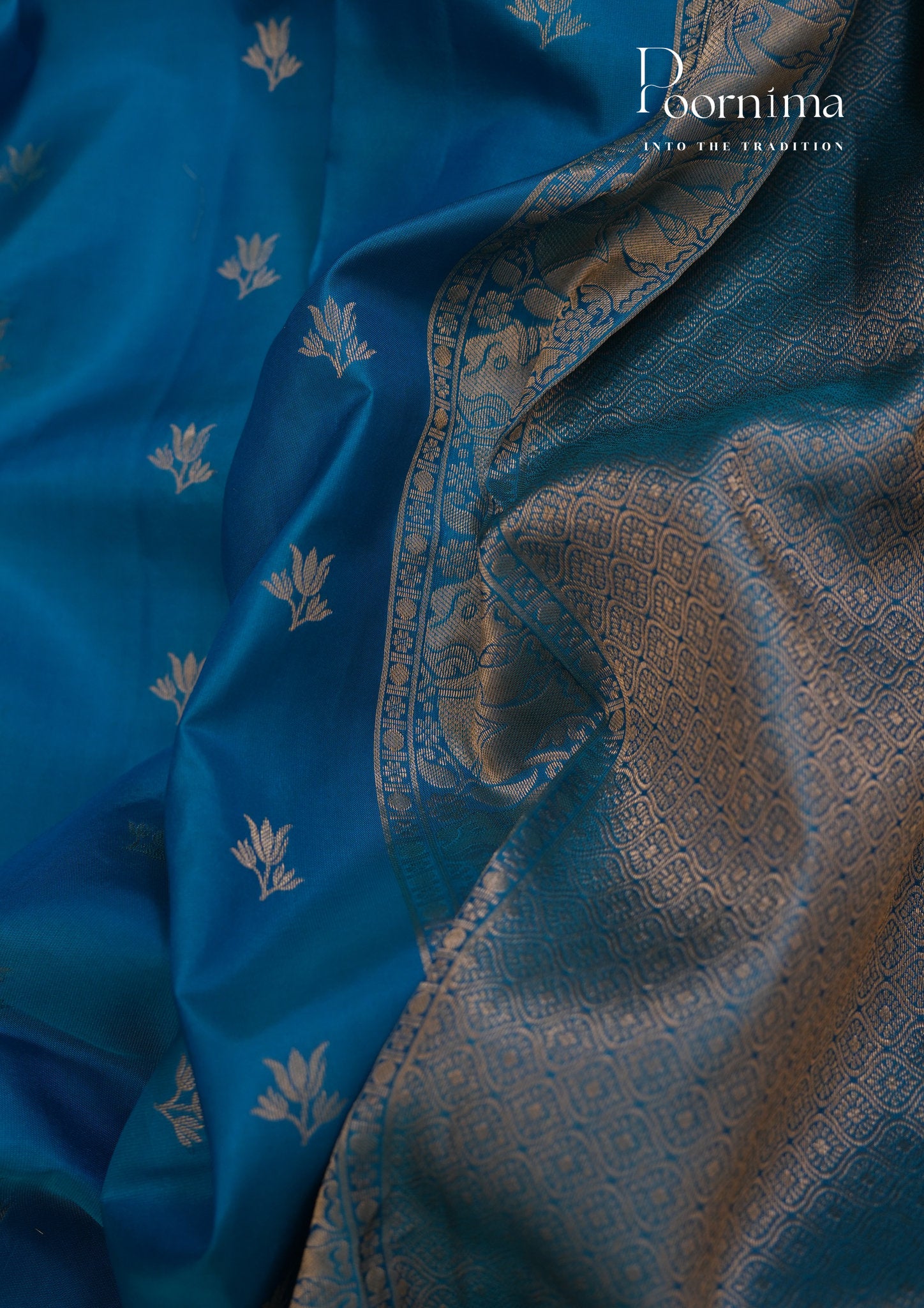 PURE VINATGE KANCHI PATTU SAREE - KADHAMBARI SILKS