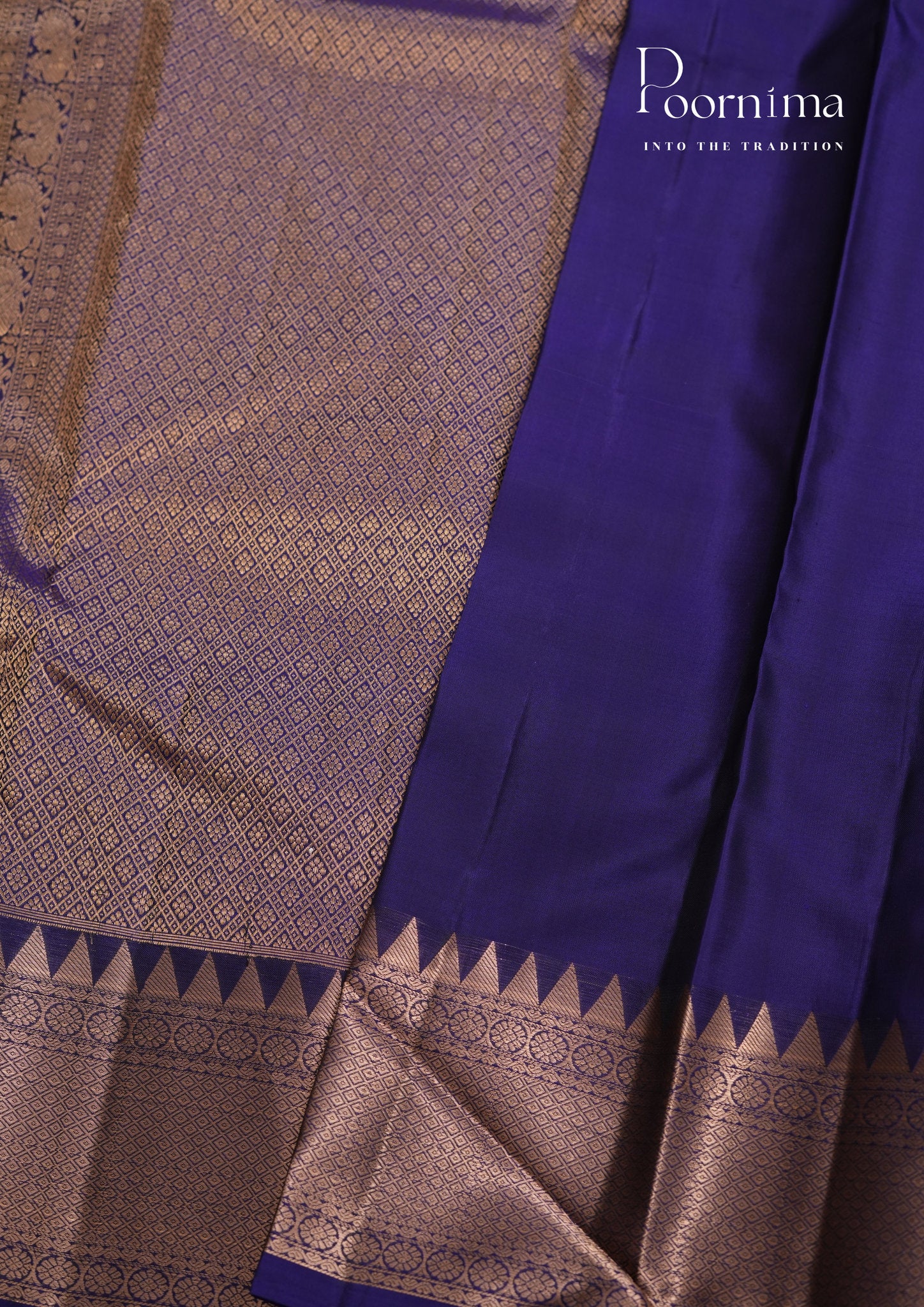 PURE VINATGE KANCHI PATTU SAREE - KADHAMBARI SILKS