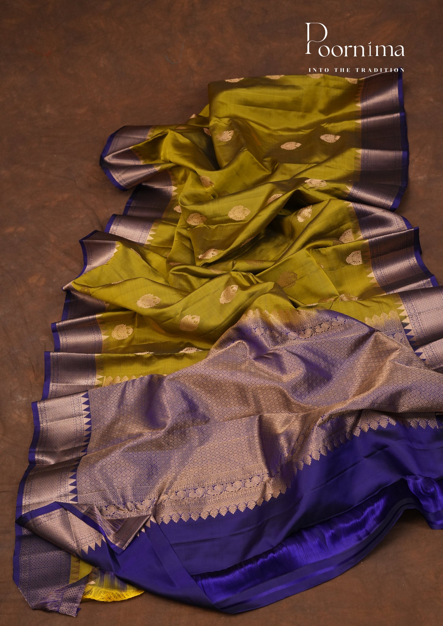 PURE VINATGE KANCHI PATTU SAREE - KADHAMBARI SILKS