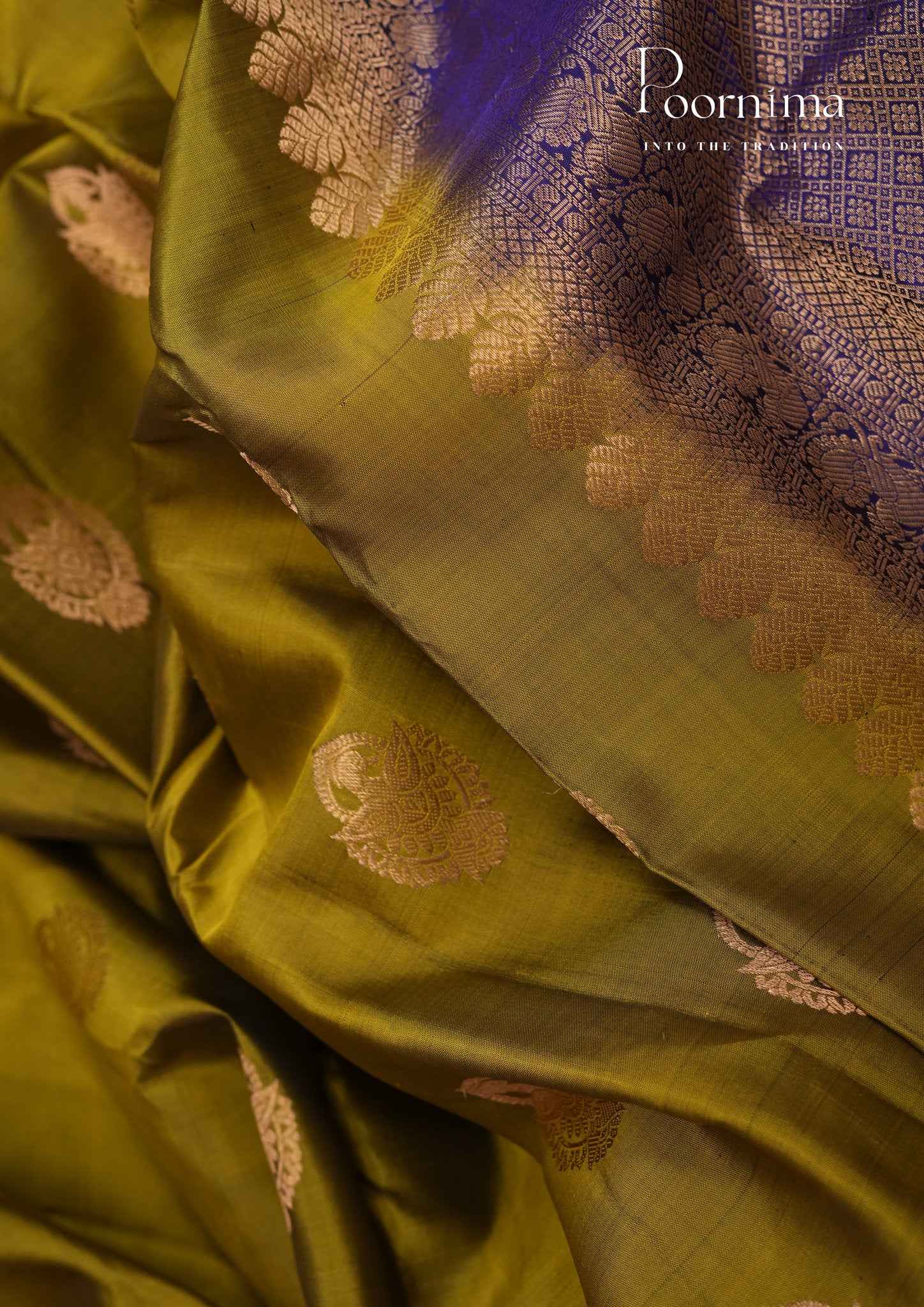 PURE VINATGE KANCHI PATTU SAREE - KADHAMBARI SILKS