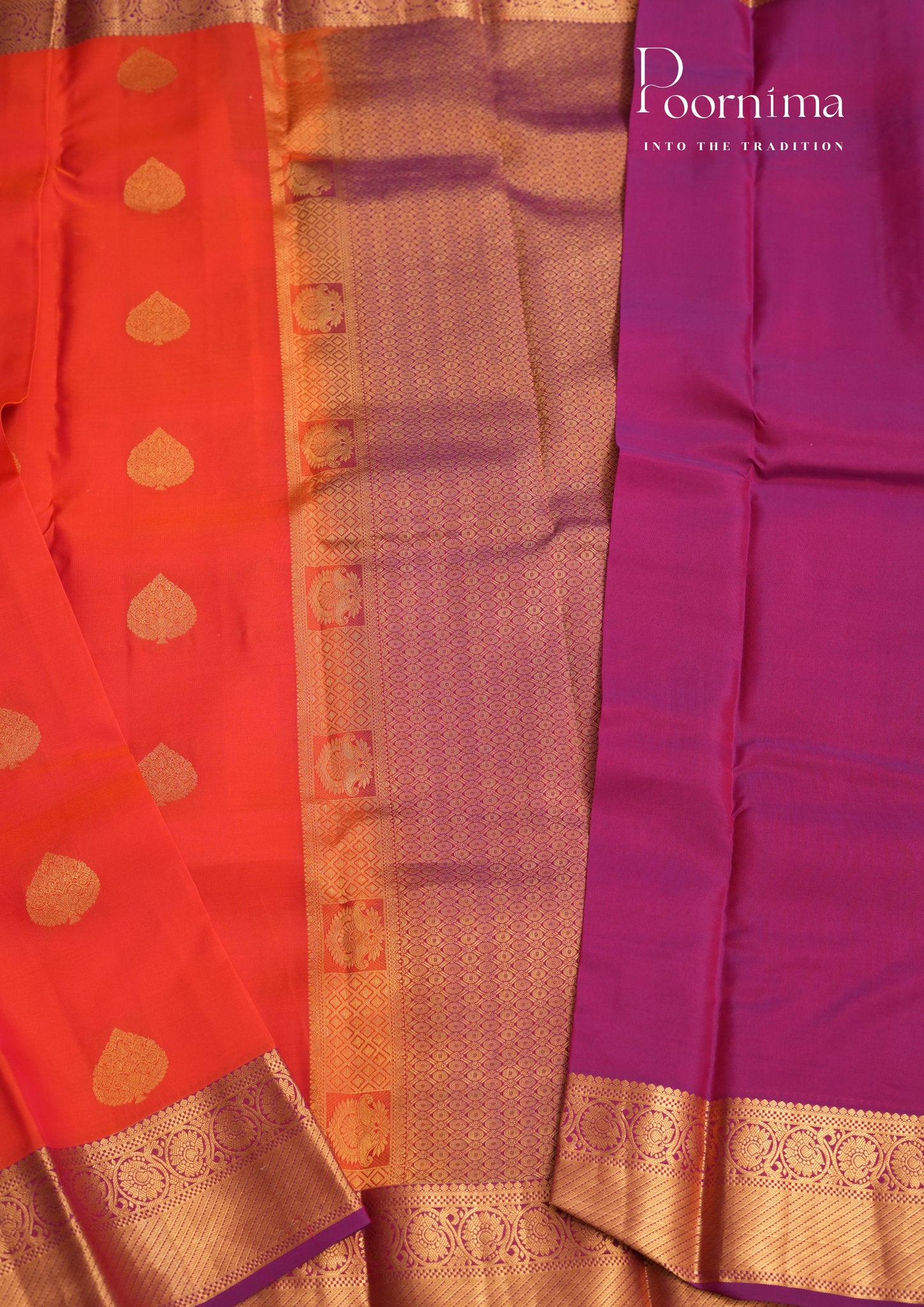 PURE VINATGE KANCHI PATTU SAREE - KADHAMBARI SILKS