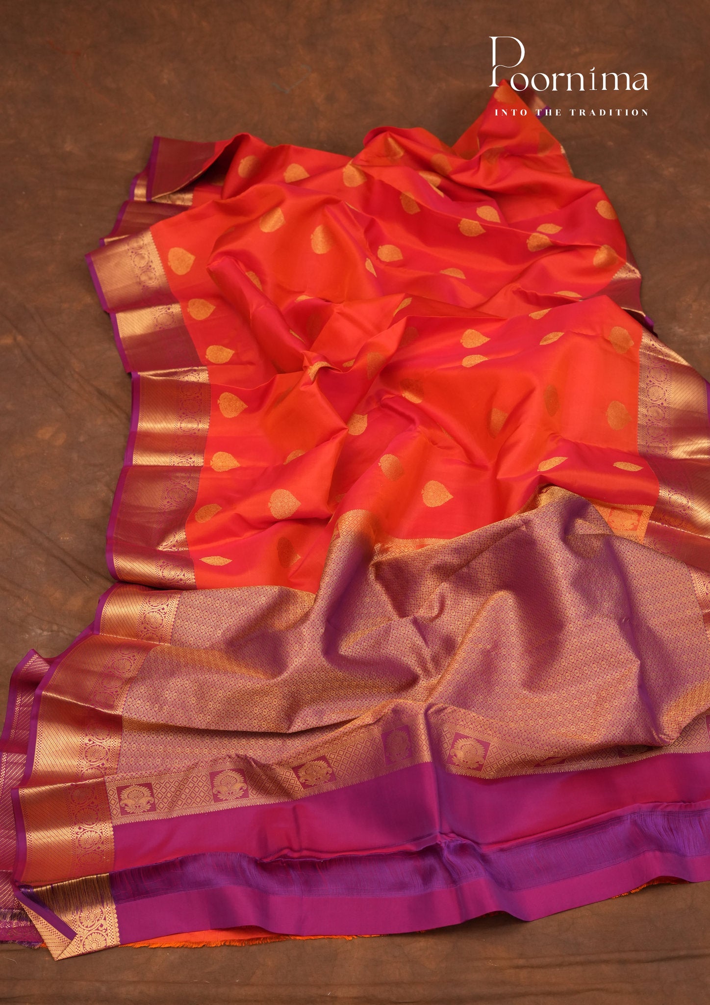 PURE VINATGE KANCHI PATTU SAREE - KADHAMBARI SILKS