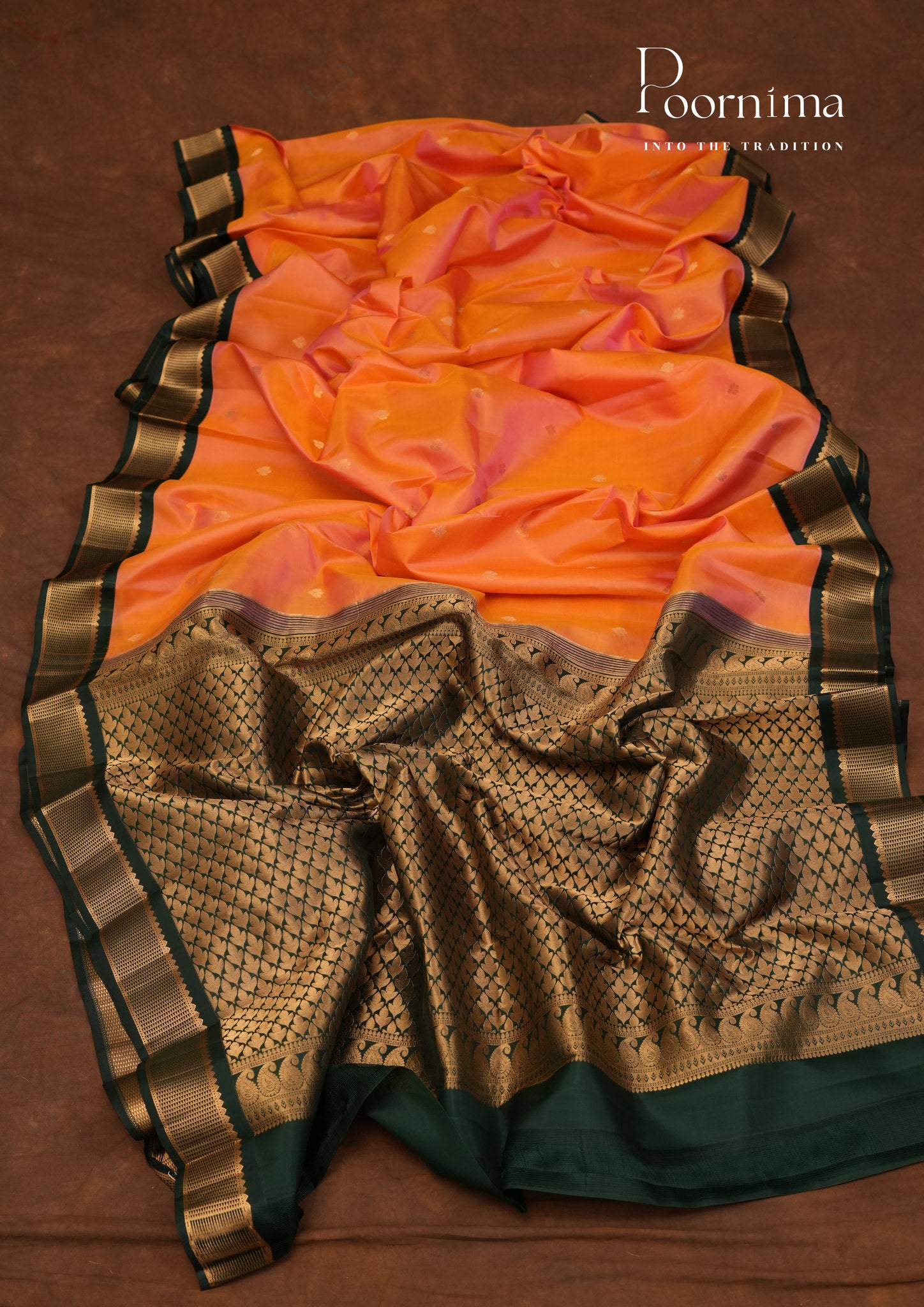 PURE VINATGE KANCHI PATTU SAREE - KADHAMBARI SILKS