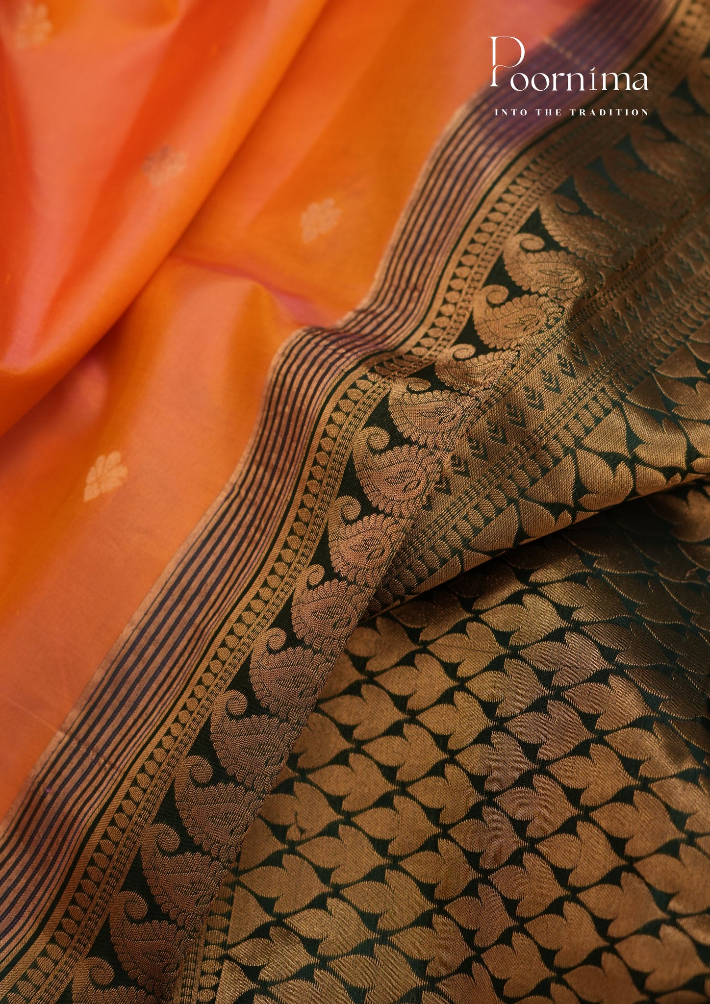 PURE VINATGE KANCHI PATTU SAREE - KADHAMBARI SILKS