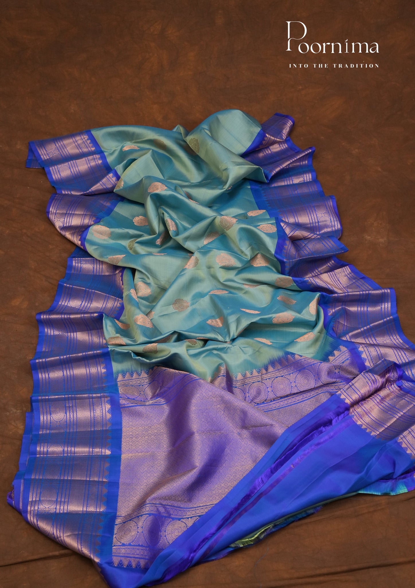 PURE VINATGE KANCHI PATTU SAREE - KADHAMBARI SILKS