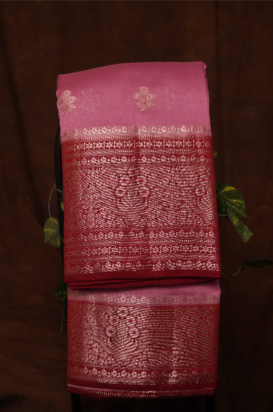 PURE MANGO SILK HANDLOOM SAREE