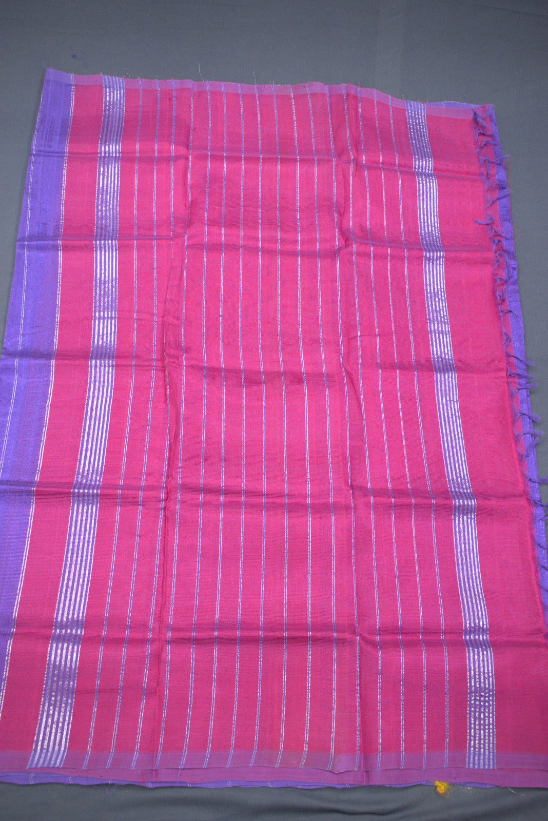 PURPLE- PLANE MANGALAGIRI SAREE