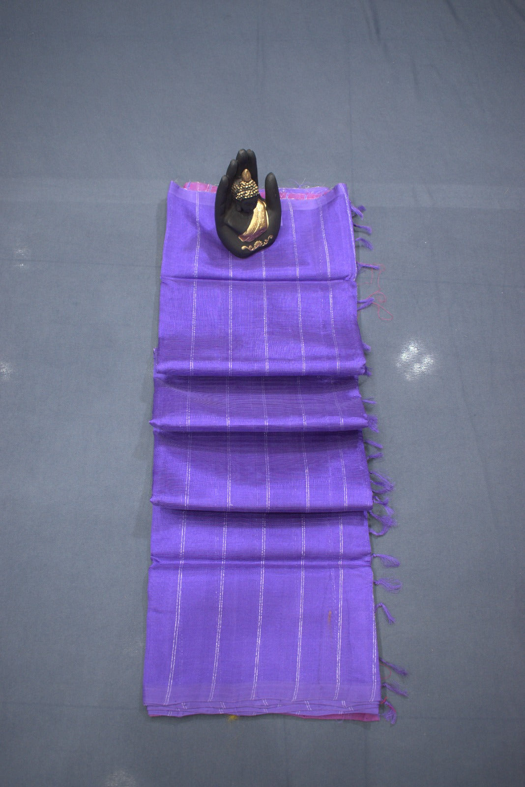 PURPLE- PLANE MANGALAGIRI SAREE