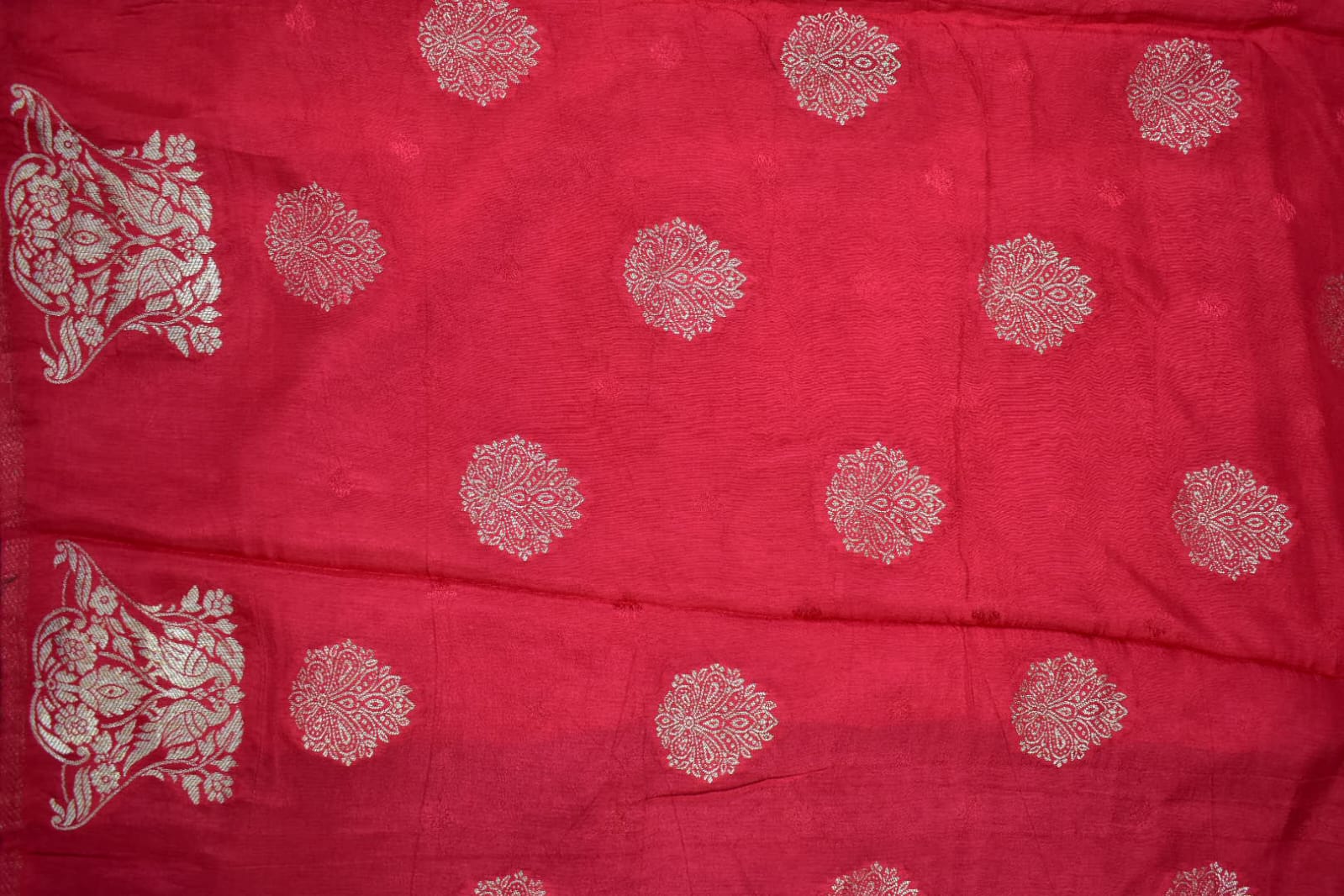 ORANGE& GREEN- MONA SILK SAREE