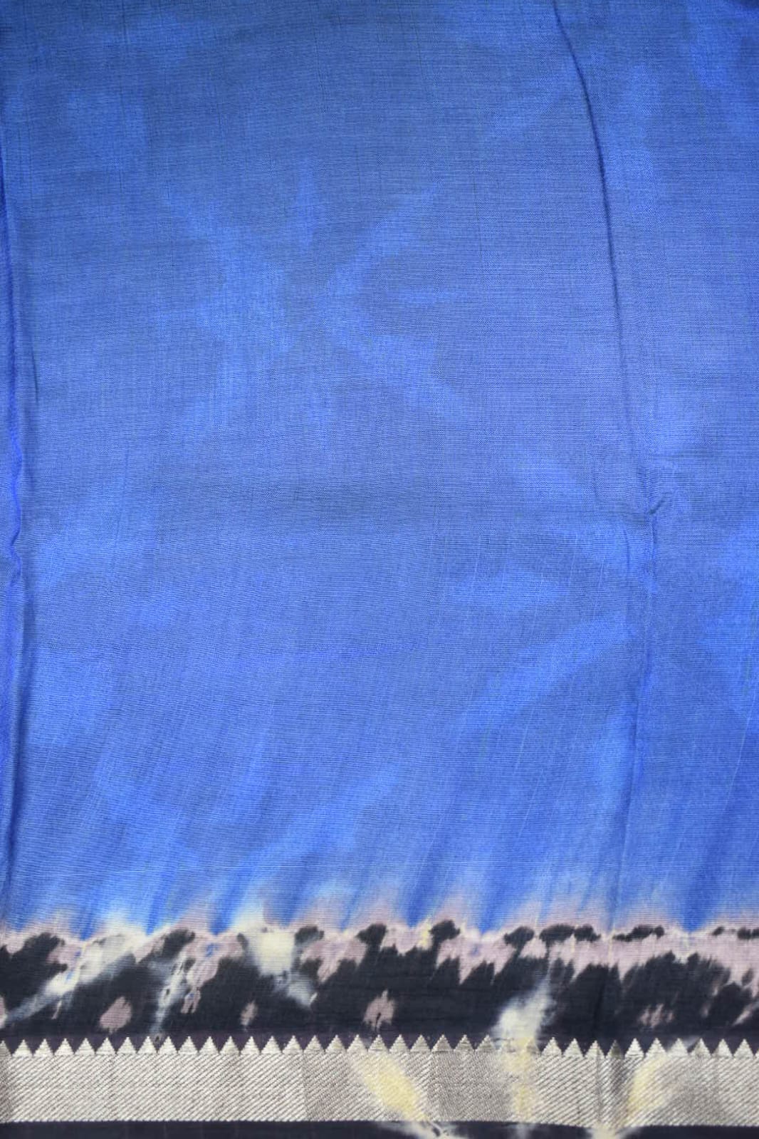 INDIGO BLUE- MANGALAGIRI SHIBORI SAREE