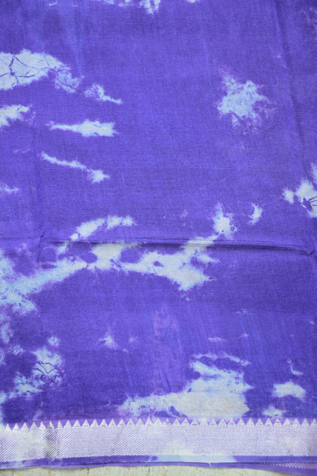 VIOLET- MANGALAGIRI SHIBORI SAREE