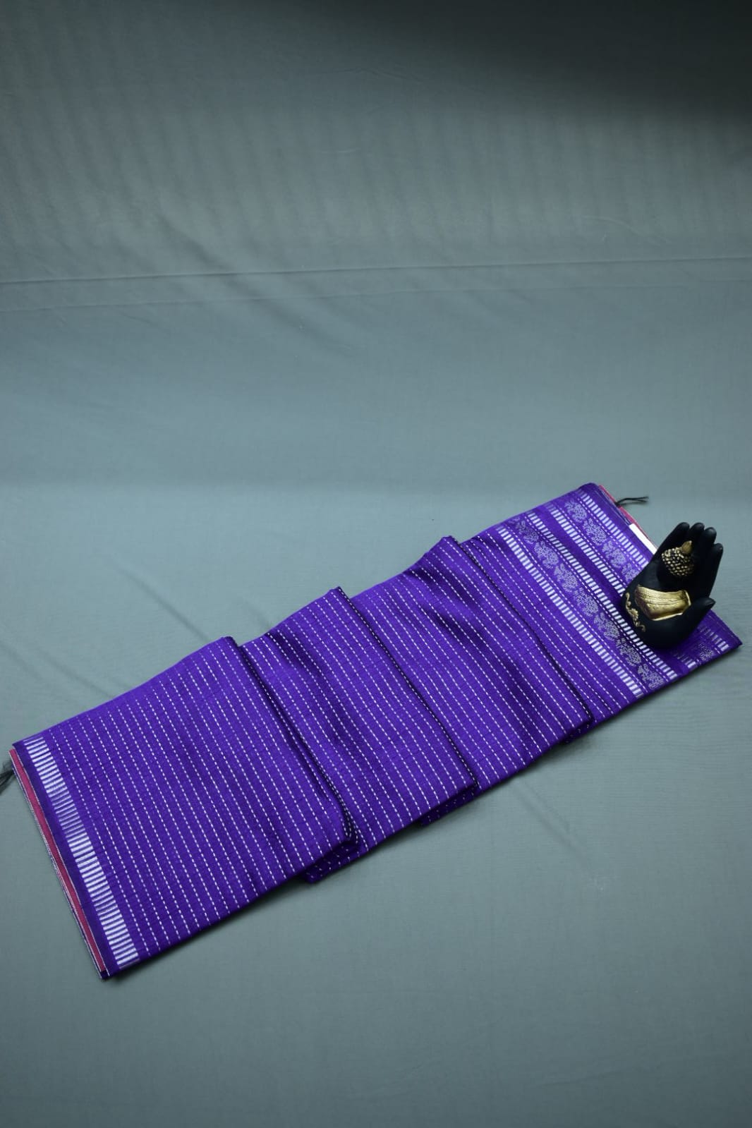 PURPLE- DUPIYANA FANCY SAREE