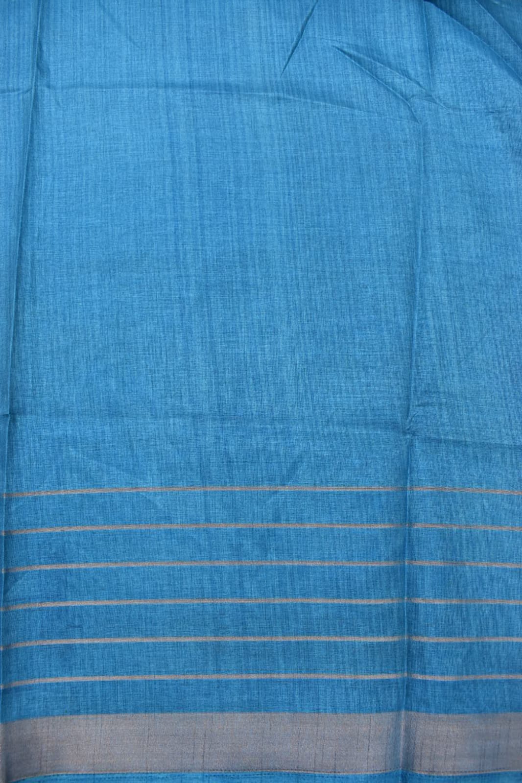 YELLOW- KALAMKARI PRINT CHANDERI SAREE
