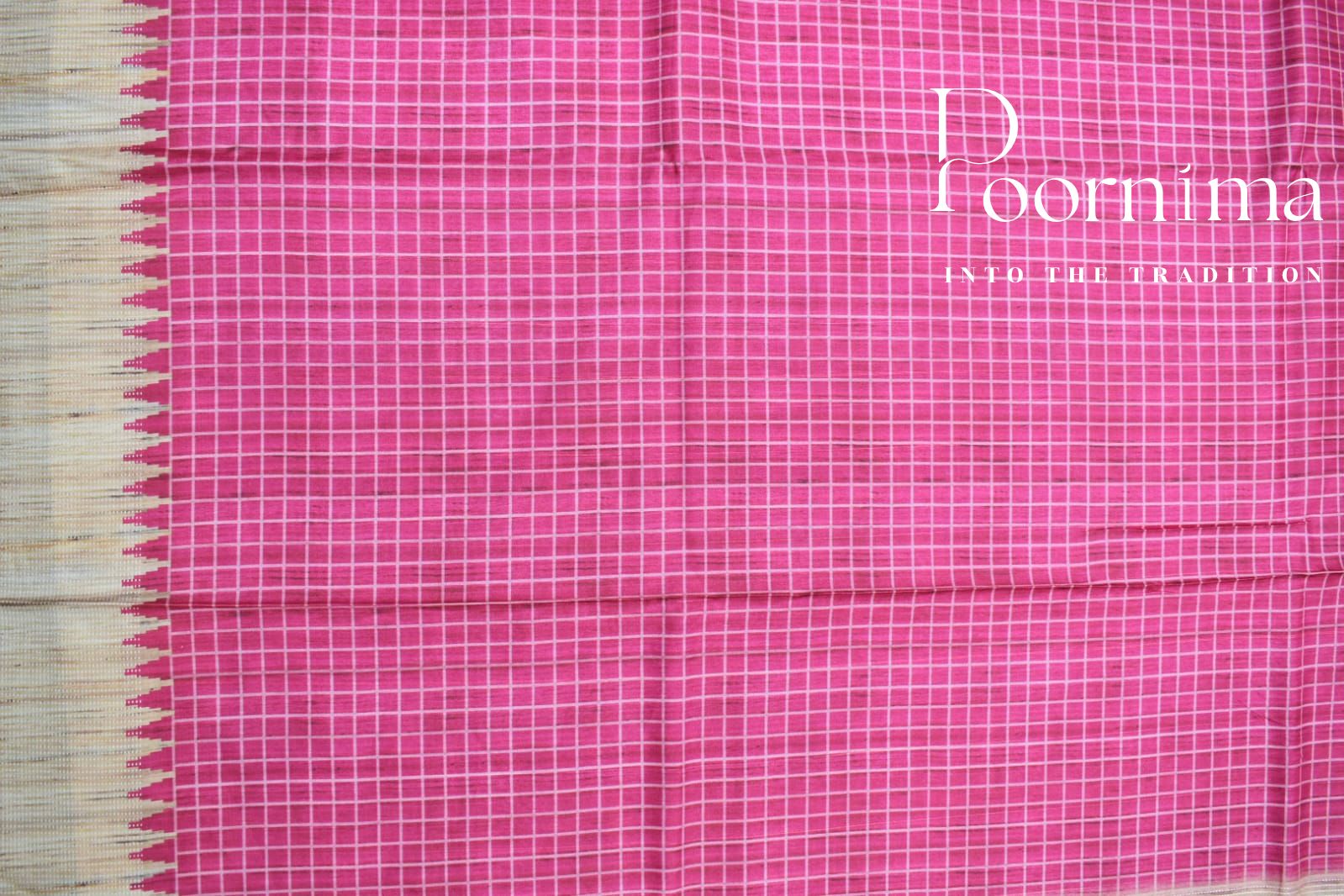 PINK- FANCY SAREE WITH BLOUSE PIECE