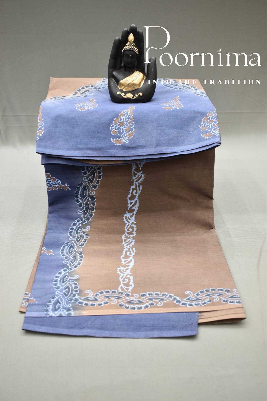 WENGE BROWN- PMR COTTON SAREE