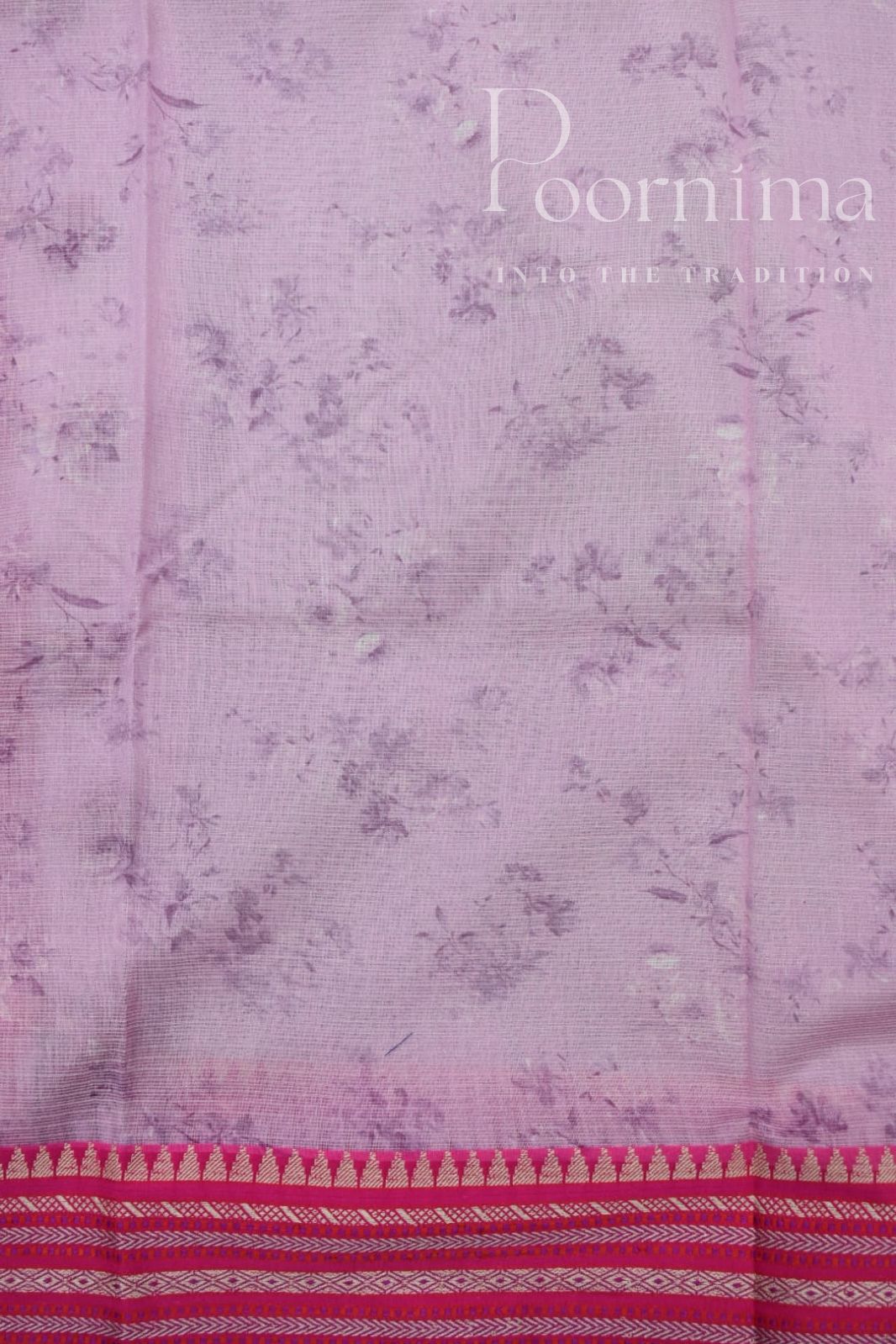 LIGHT PINK-KOTA VIDARBHA  BORDER SAREES