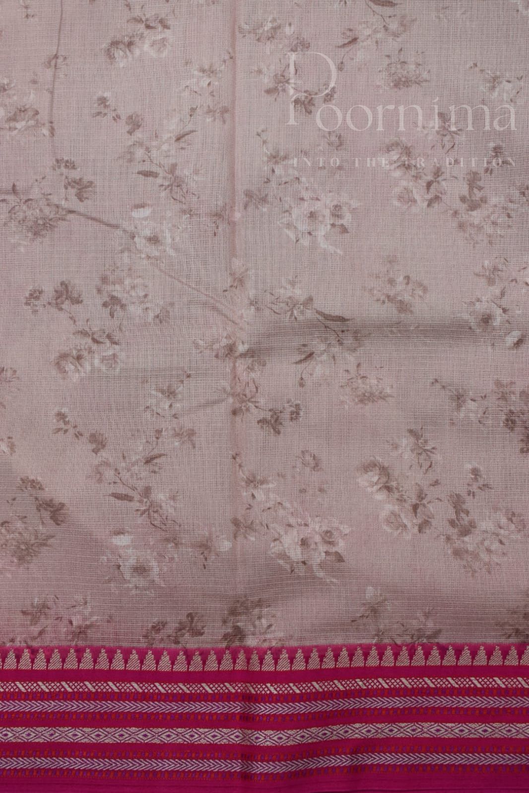 ONION PINK- KOTA VIDARBHA BORDER SAREE