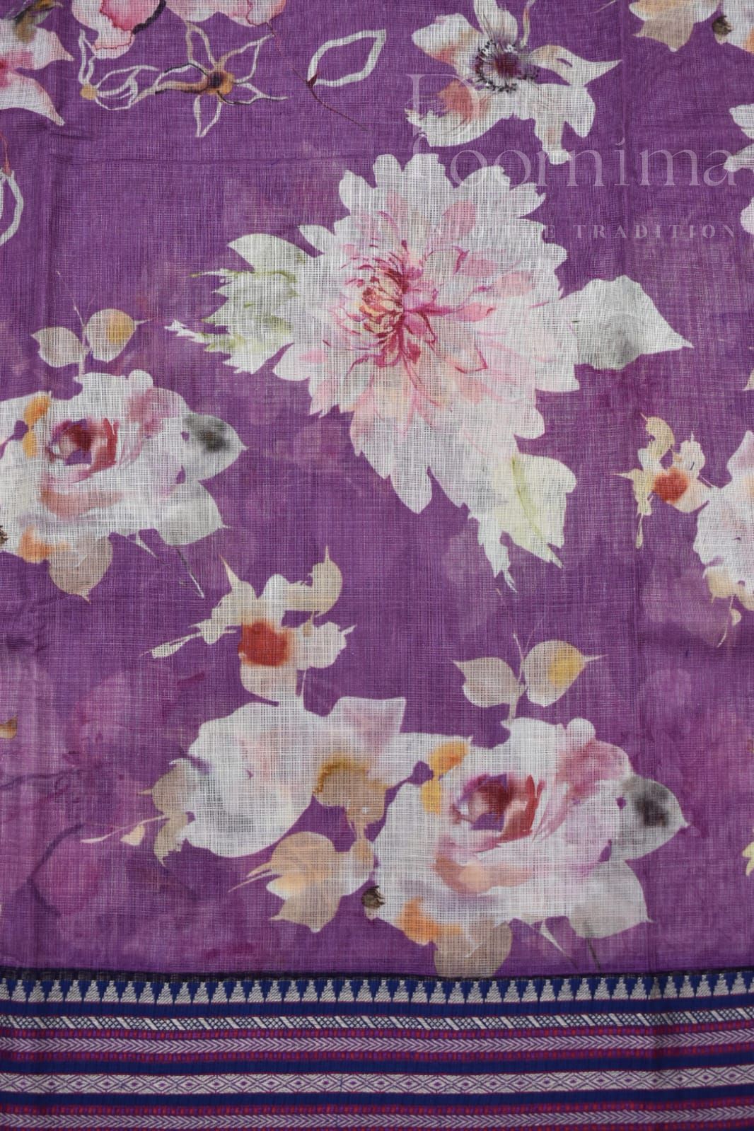 PURPLE- KOTA VIDARBHA BORDER SAREE