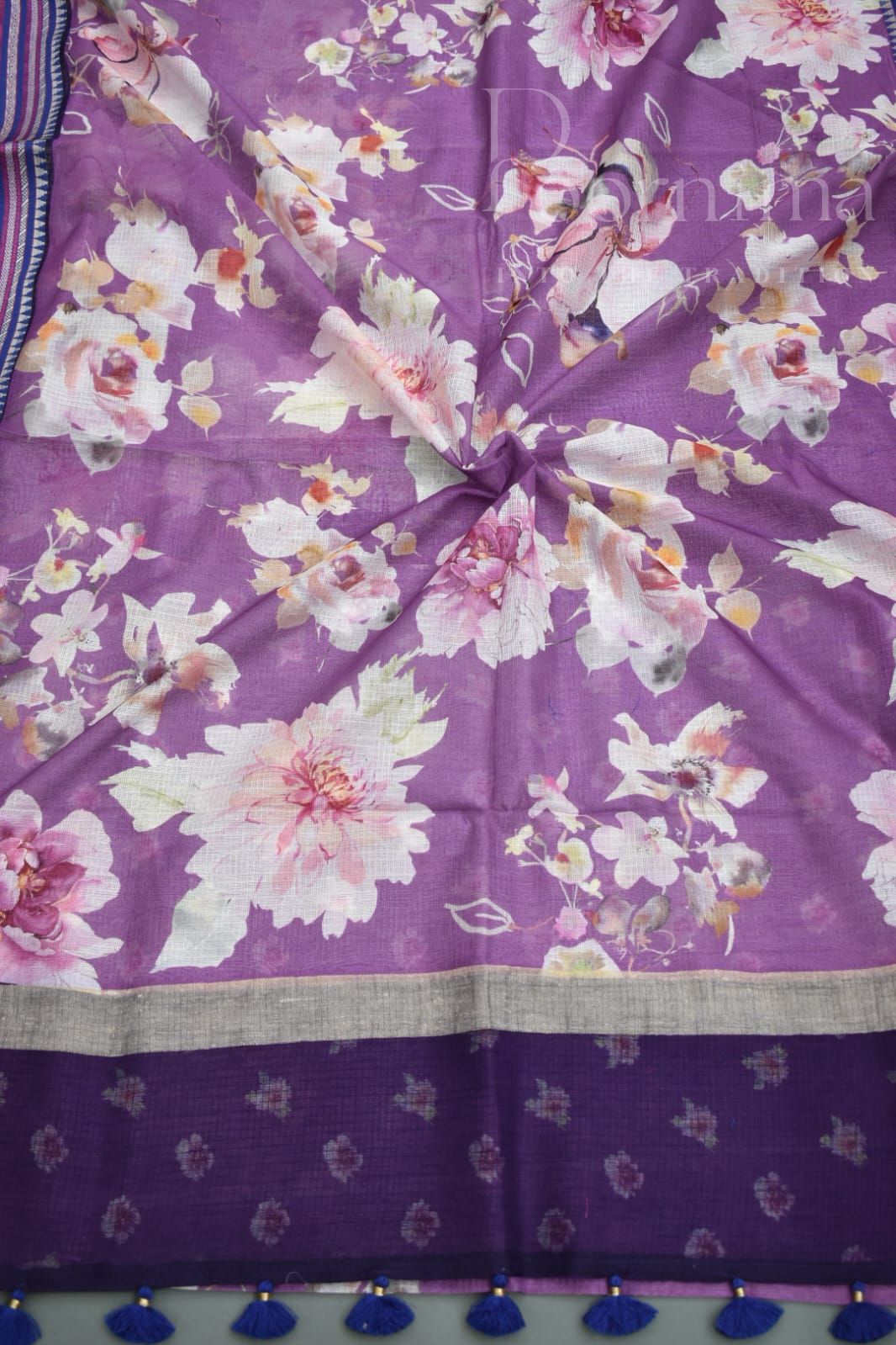 PURPLE- KOTA VIDARBHA BORDER SAREE