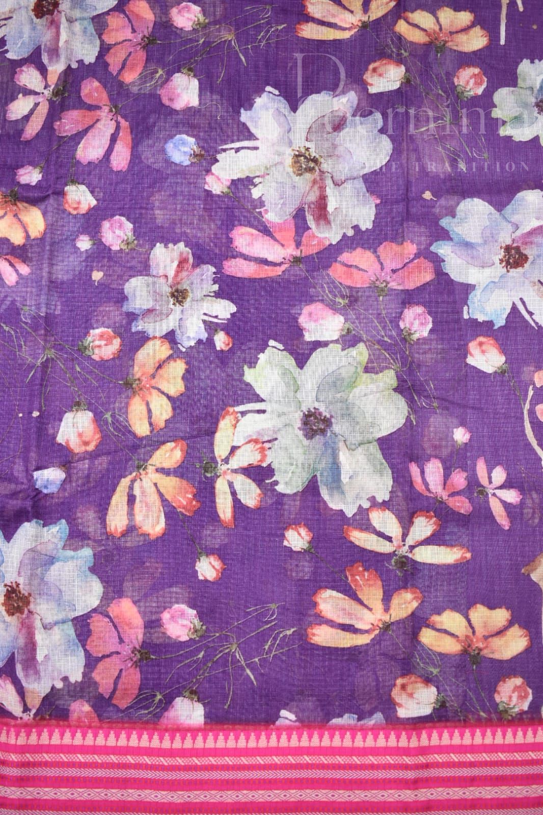 PURPLE- KOTA VIDARBHA BORDER SAREE