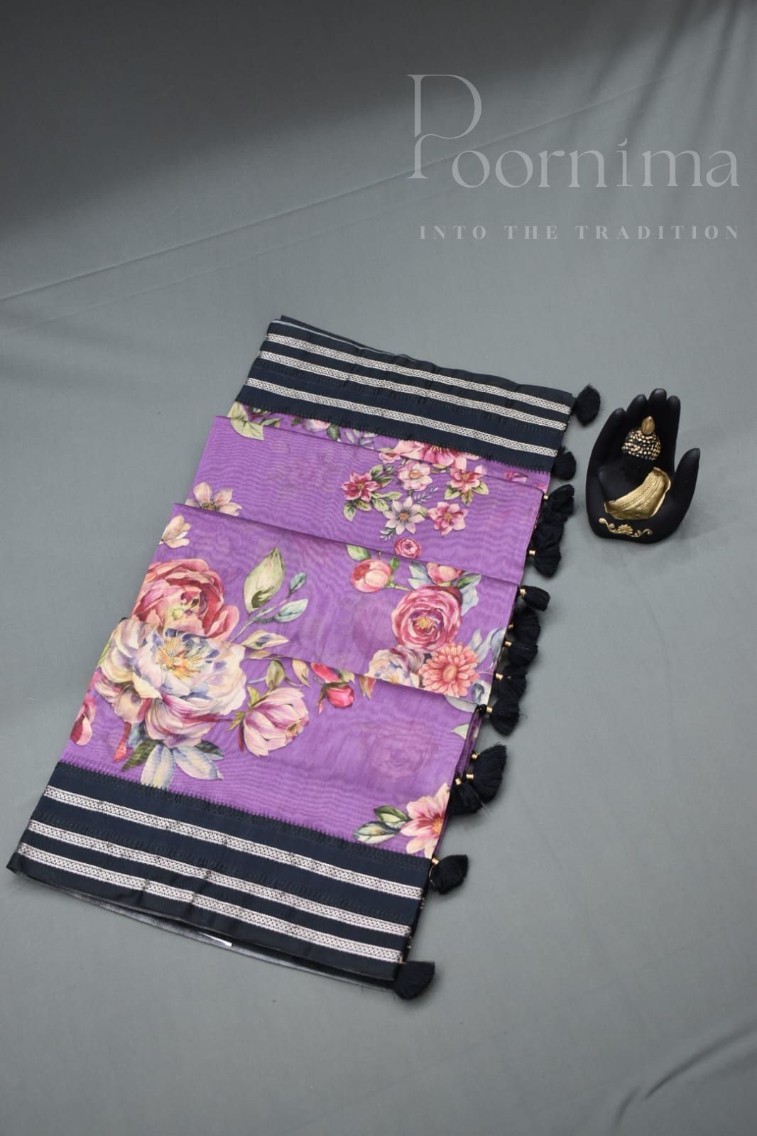 LIGHT PURPLE- KOTA VIDARBHA BORDER SAREE