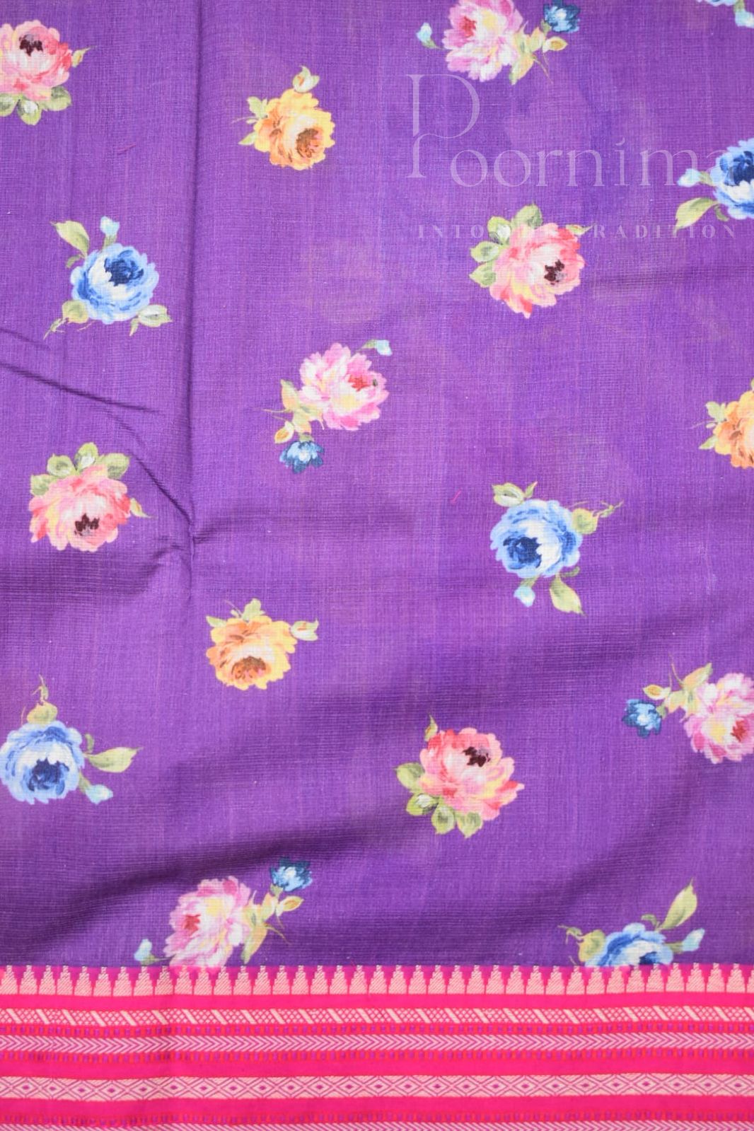 PURPLE- KOTA VIDARBHA BORDER SAREE