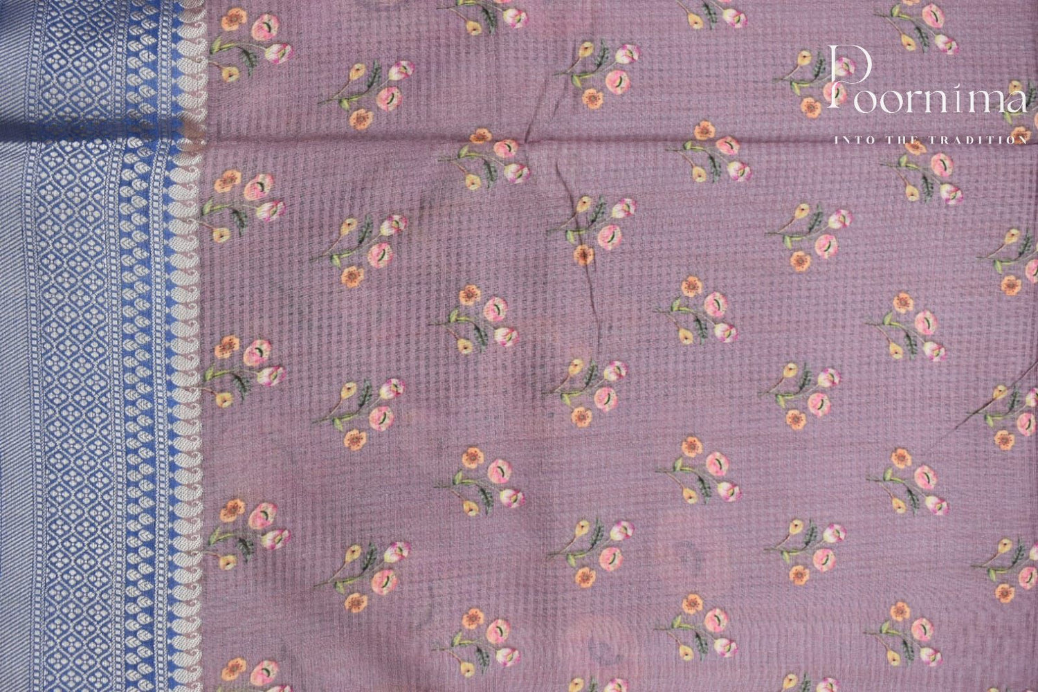 LIGHT JAMUN- BANANA WEAVING SAREE