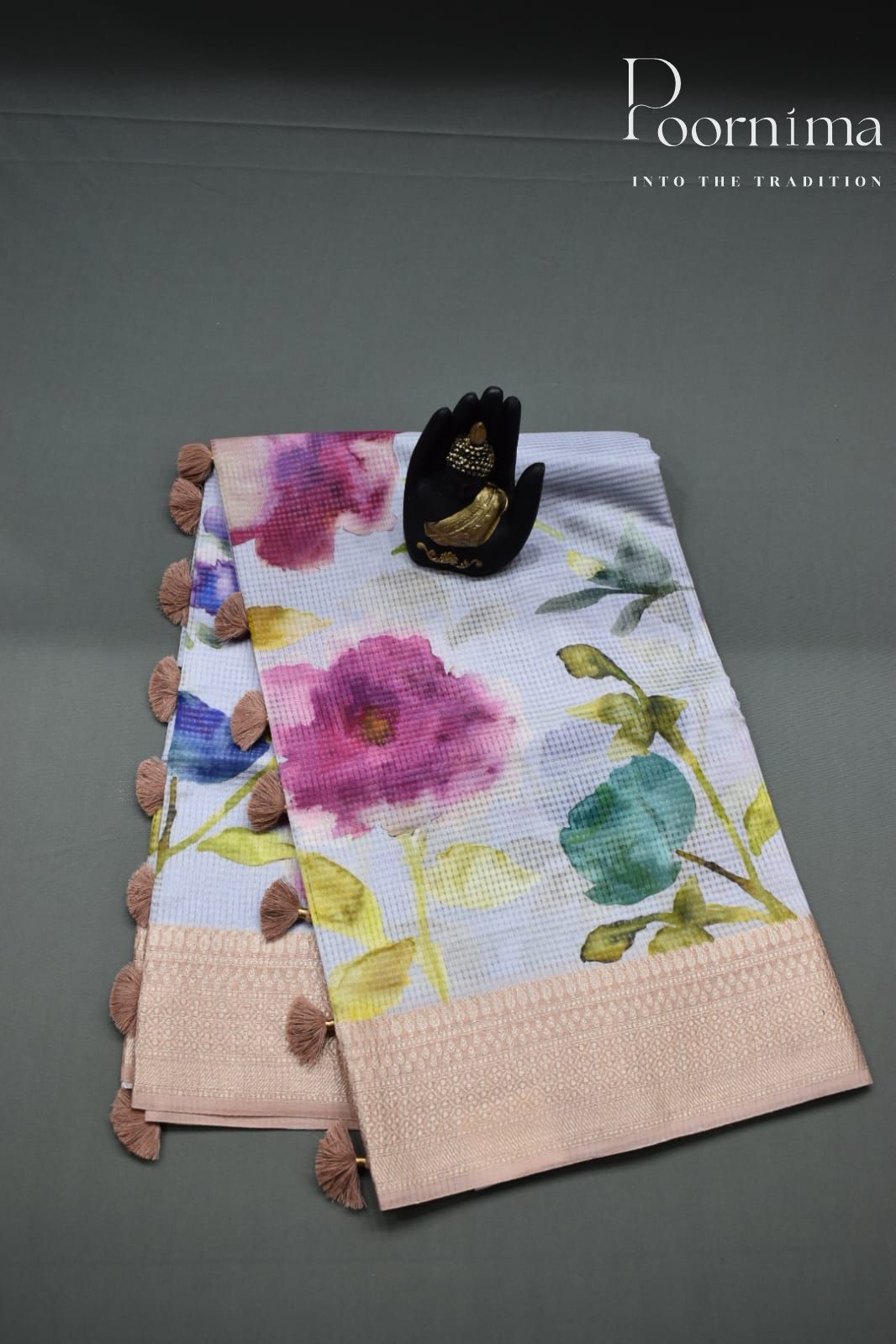 LIGHT PURPLE- BANANA WEAVING SAREE