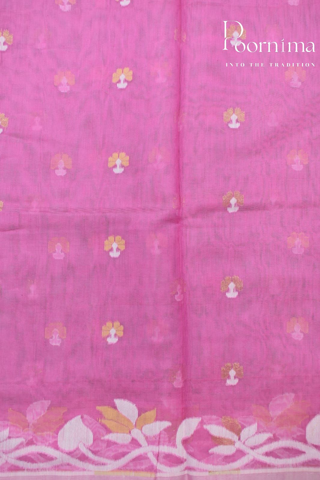 PINK- JAMDANI SAREE