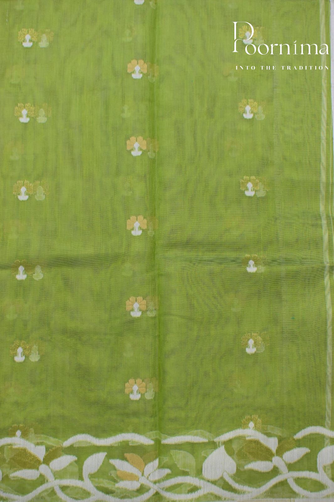 GREEN- JAMDANI SAREE