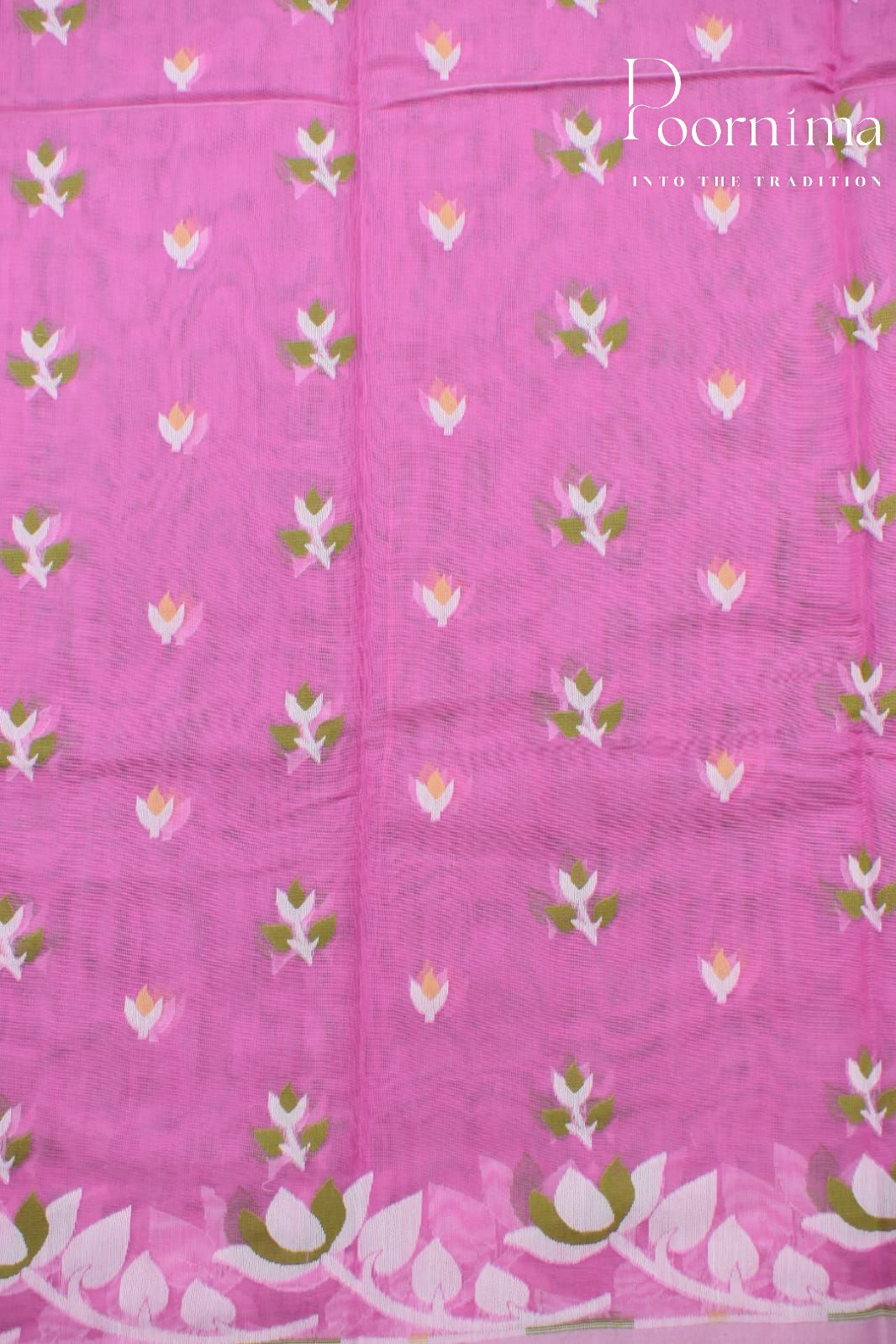 PINK- JAMDANI SAREE