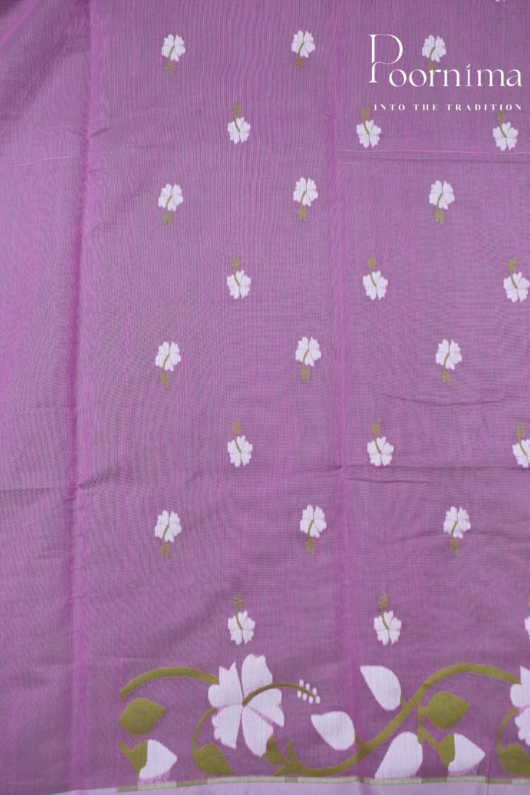 PINK- JAMDANI SAREE