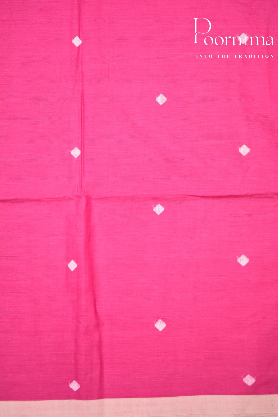 PINK- PURE JAMDANI SAREE