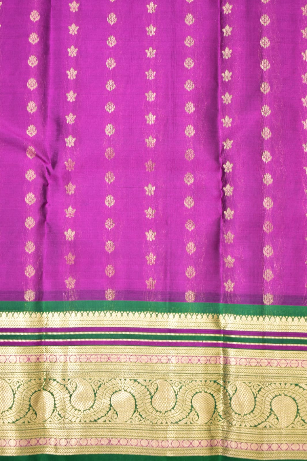 MAGENTA- PURE KANJEEVARAM ARNI SILK SAREE