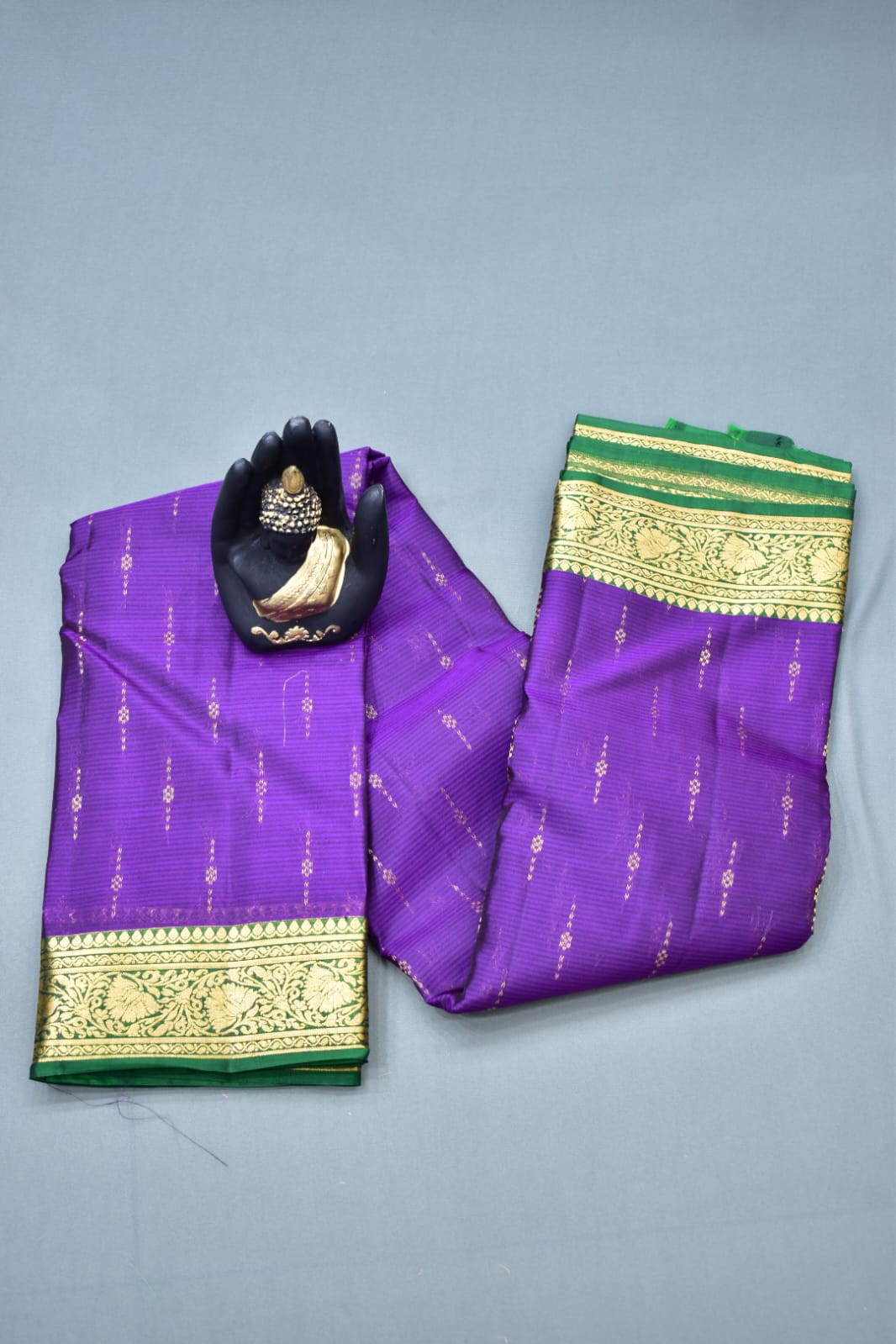VIOLET- PURE KANJEEVARAM ARNI SILK SAREE