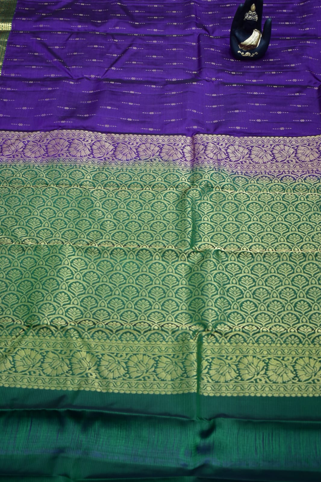 VIOLET- PURE KANJEEVARAM ARNI SILK SAREE