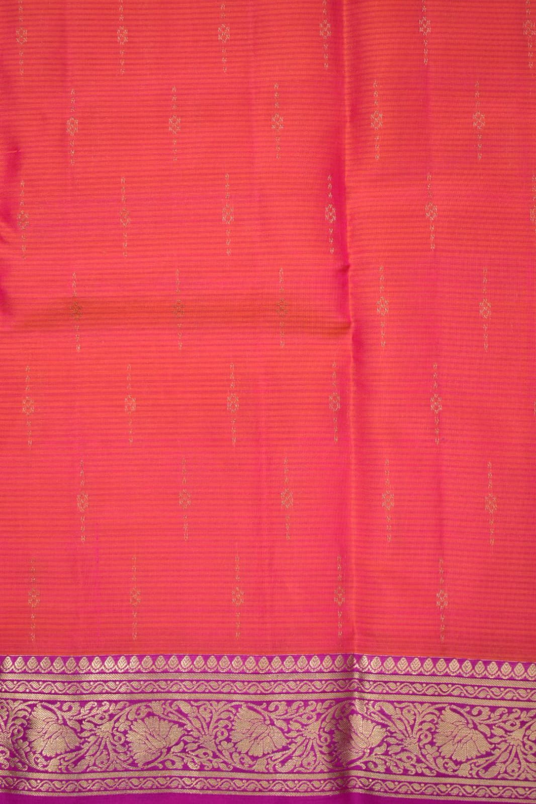 FERRARI RED- PURE KANJEEVARAM ARNI SILK SAREE