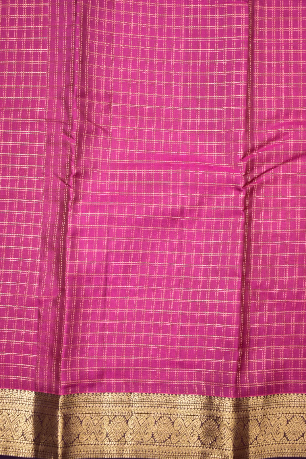 ROSE RED- PURE KANJEEVARAM ARNI SILK SAREE