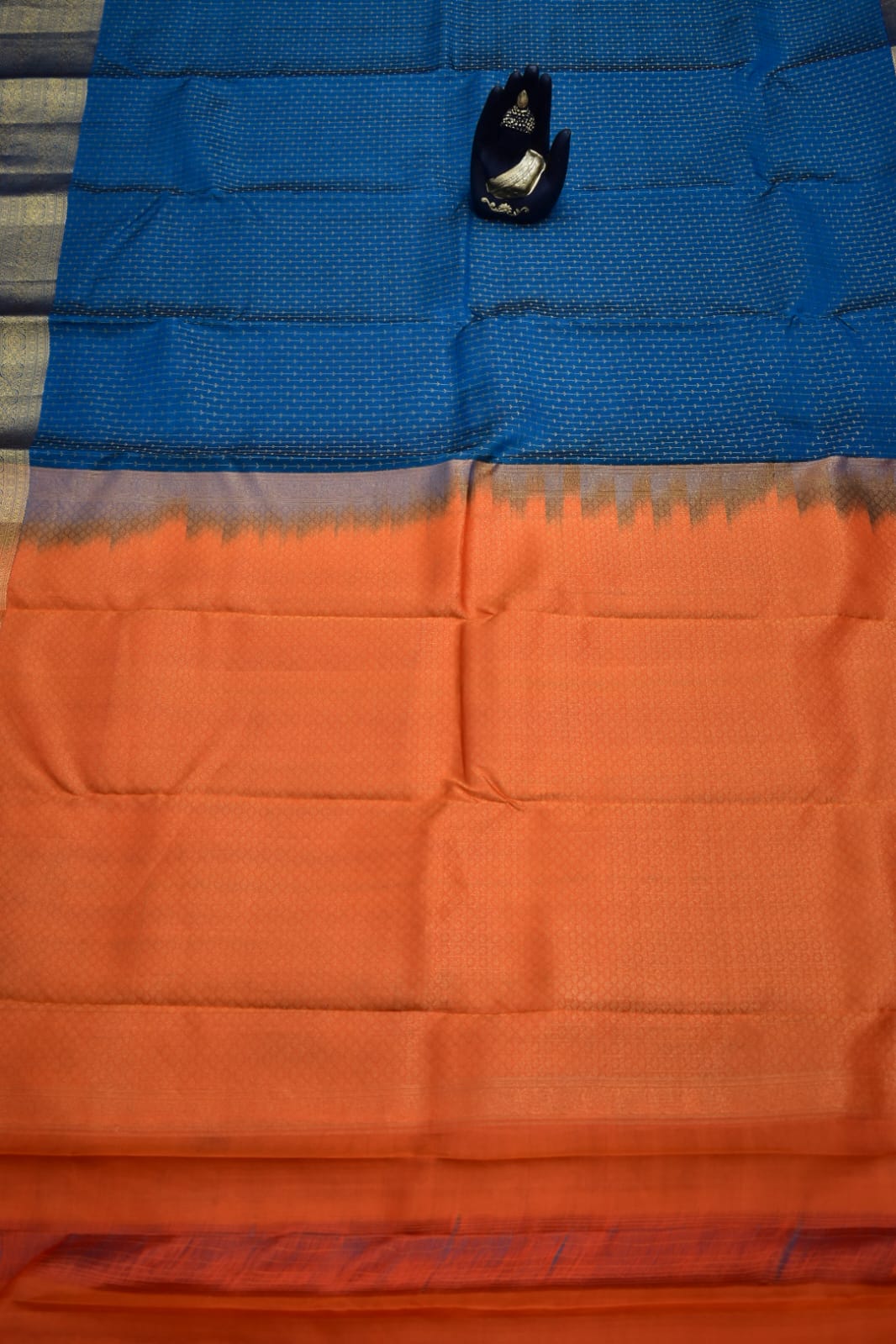 PINE GREEN- PURE KANJEEVARAM ARNI SILK SAREE