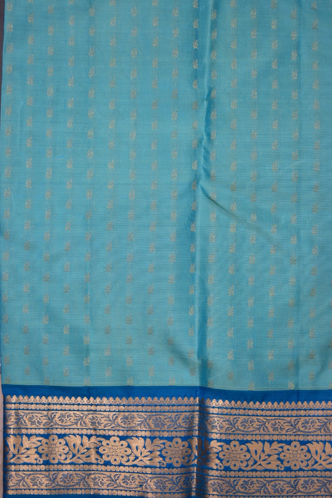 LIGHT SKY BLUE- PURE KANJEEVARAM ARNI SILK SAREE