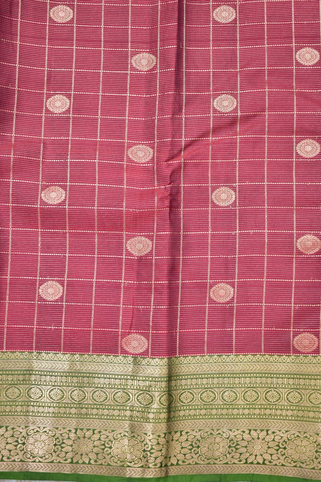 MAROON- PURE KANJEEVARAM ARNI SILK SAREE