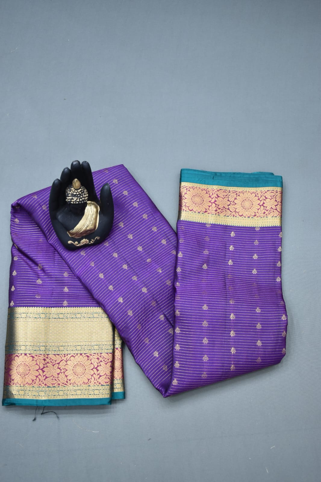 VIOLET- PURE KANJEEVARAM ARNI SILK SAREE