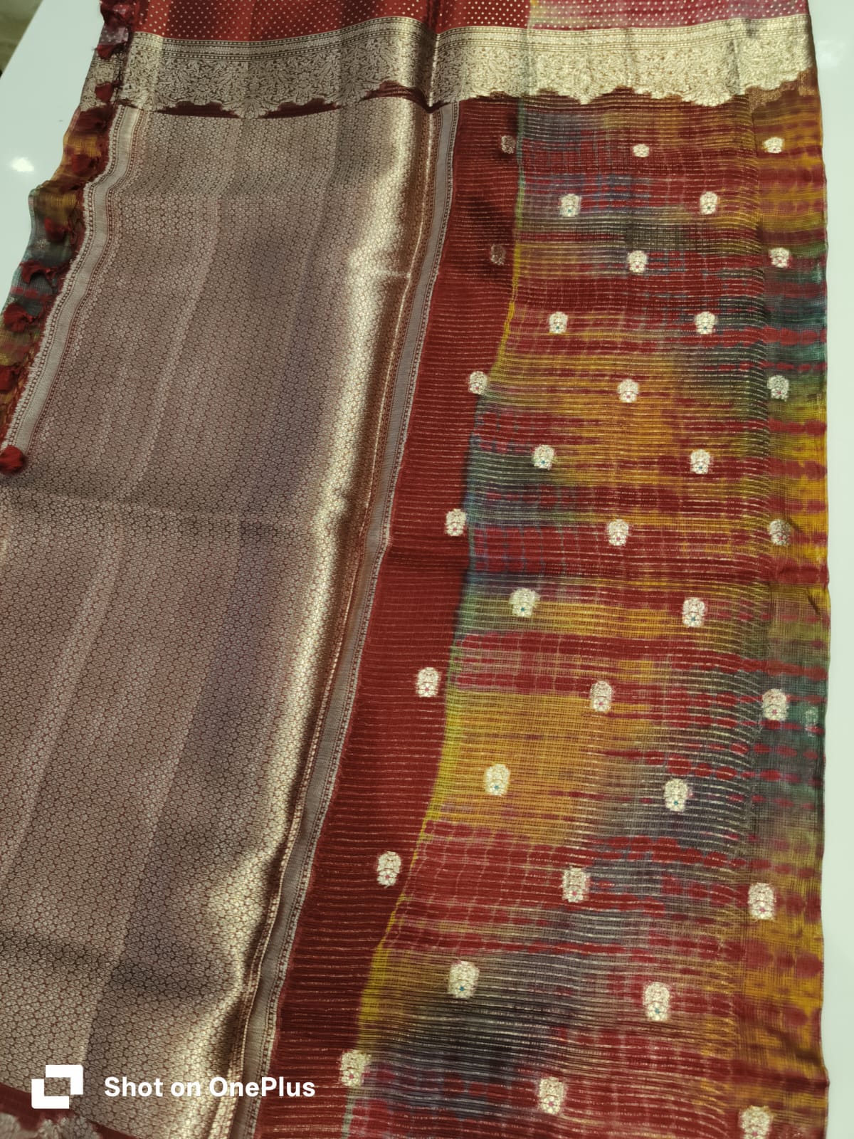 SHIBORI KOTA SAREE