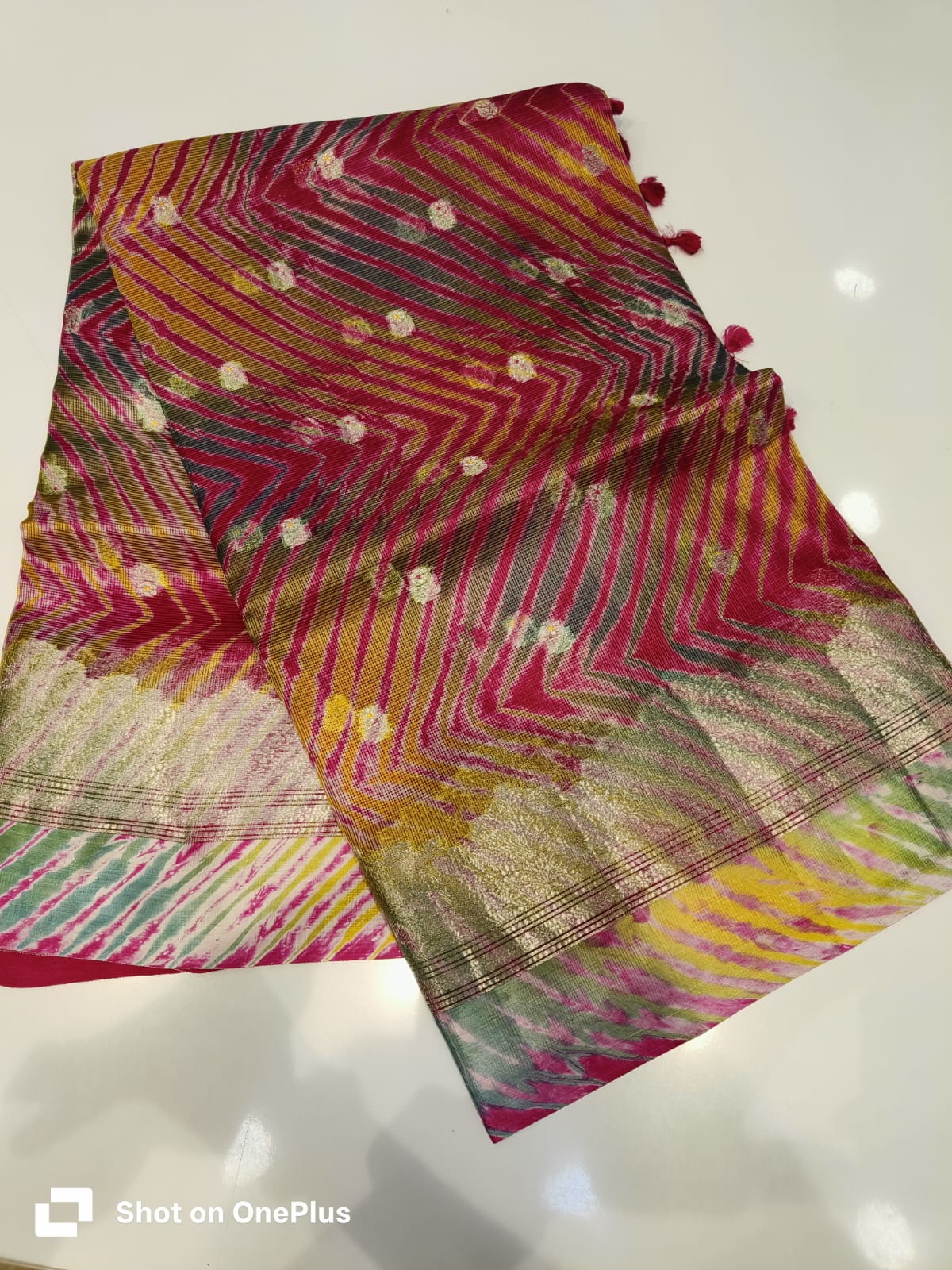 SHIBORI KOTA SAREE