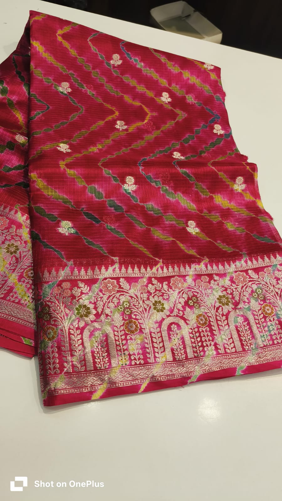 SHIBORI KOTA SAREE