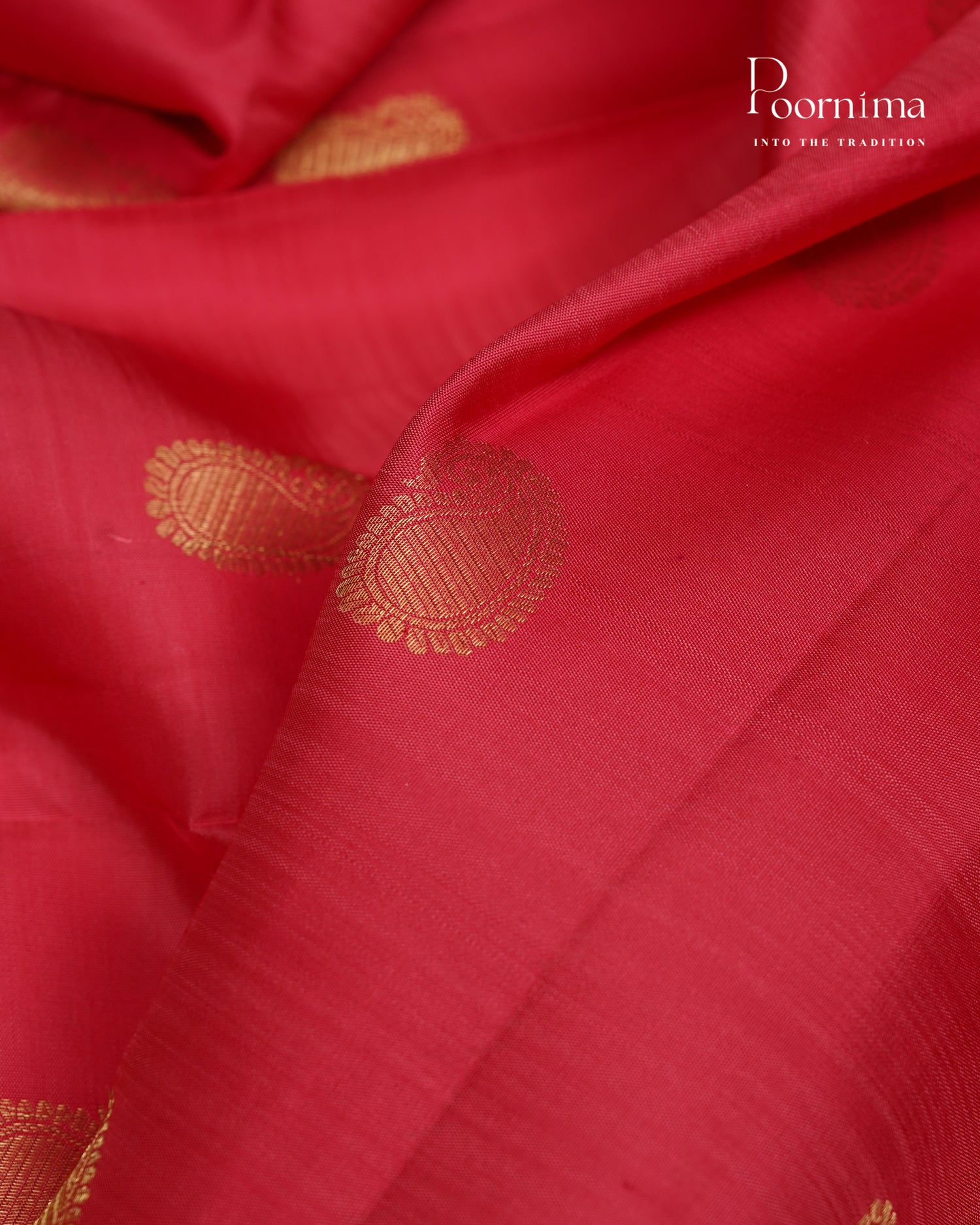 PURE KANJIVARAM SILK SAREE IN PEACH AND PINK WITH ZARI BUTTI WOVEN || VINTAGE COLLECTION