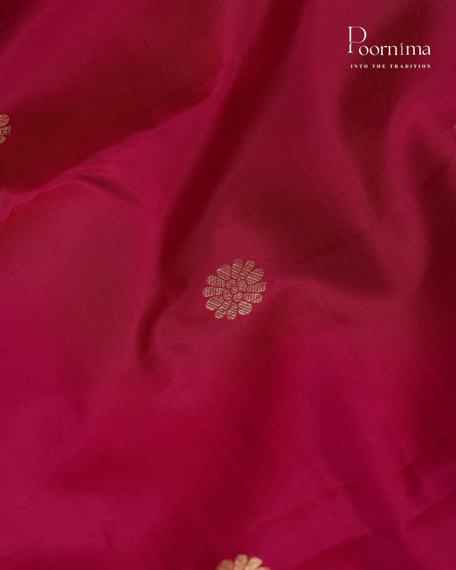 PURE KANJIVARAM SILK SAREE IN PINK AND PURPLE WITH ZARI BUTTI WOVEN || VINTAGE COLLECTION